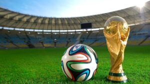 Soccer's World Cup trophy