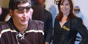 Phil Hellmuth and Annie Duke