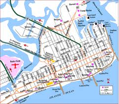 Atlantic City Karte