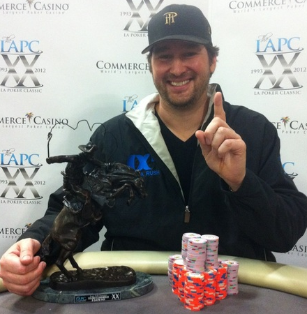 Phil Hellmuth victorious