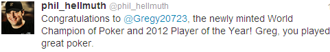 Hellmuth Tweets to Merson