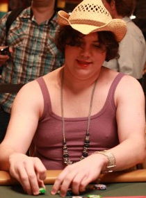 Poker pro Shaun Deeb in the WSOP Ladies Event
