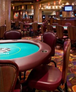 Harrahs AC poker room