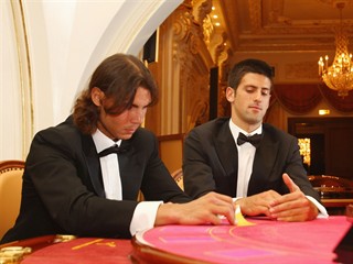 Djokovic Nadal poker