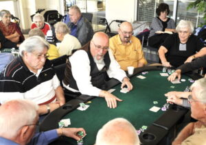 seniors poker