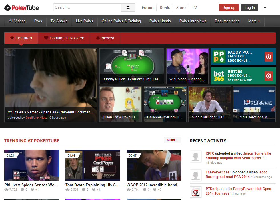 Pokertube