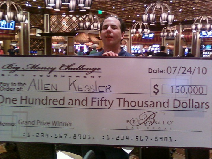 Allen Kessler slots win