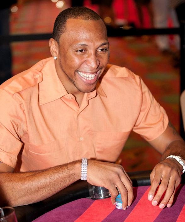 Shawn Marion playing poker