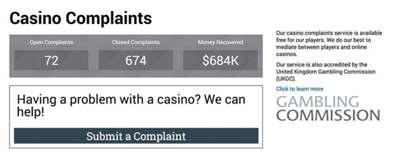 sample complaint for online casino lawsuits california