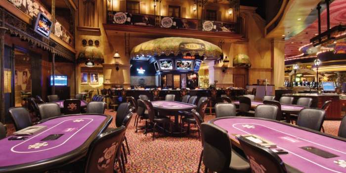 Harrah's New Orleans poker room