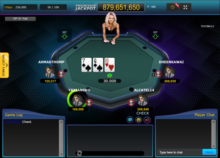 12Bet Poker - VIP Table