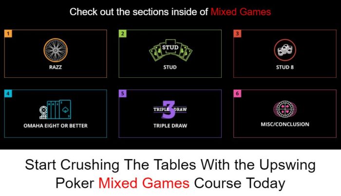Upswing Poker mixed games
