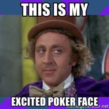 excited poker