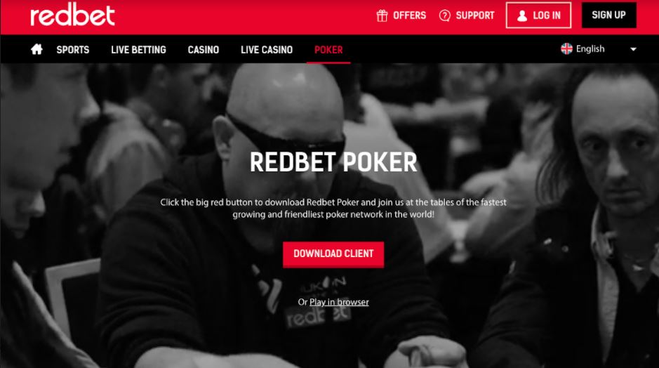 Redbet poker