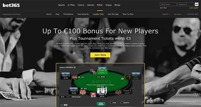 bet365 Poker - Poker Software