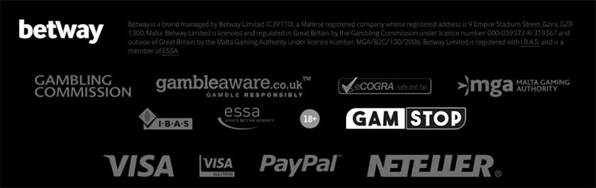 Betway poker licensing