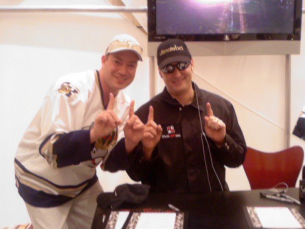 Mike and Phil Hellmuth
