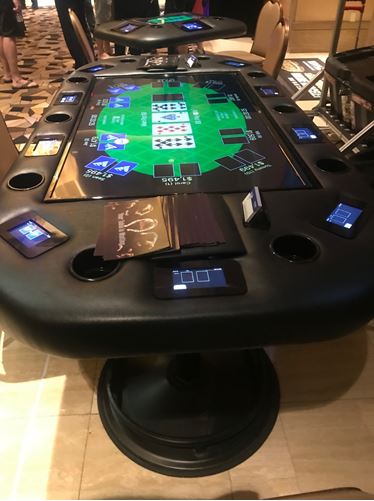 Digital Poker Table