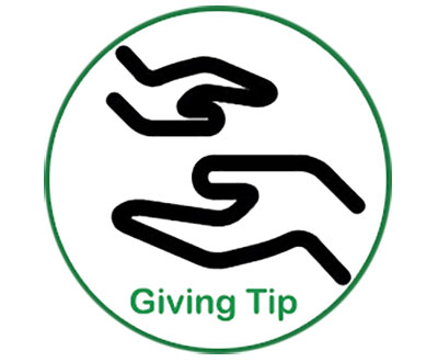 giving a tip