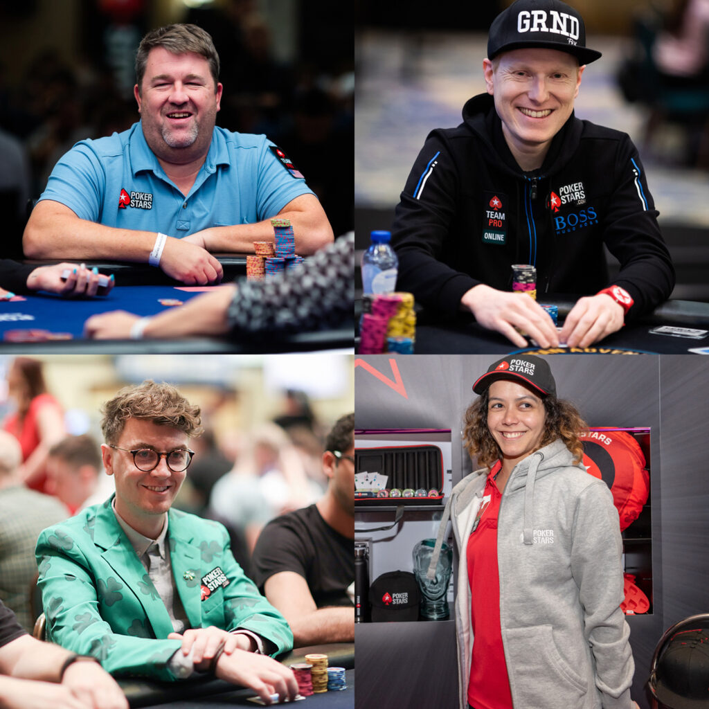 Chris Moneymaker Felix Schneiders Fintan Hand GJ Reggie