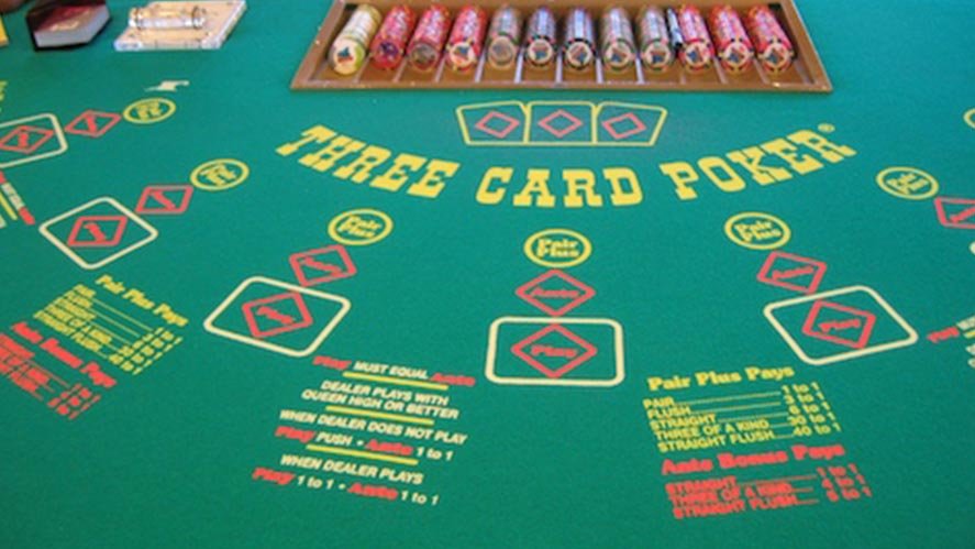play free 3 card poker game