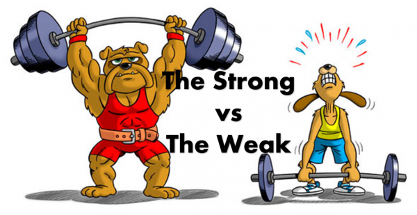 strong vs weak