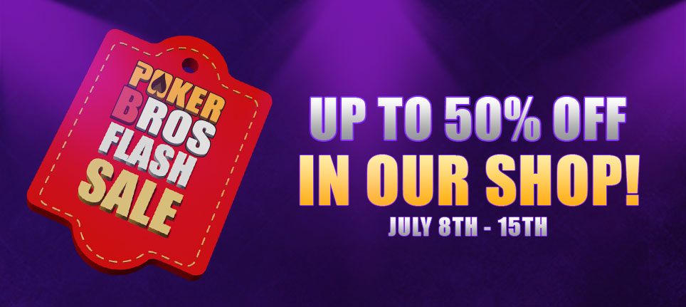 PokerBROS flash sale