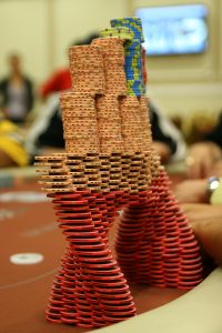 poker tells chip stack
