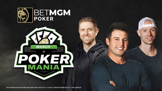 BetMGM Poker’s March Poker Mania Live Events Feature Neeme, Elias, and Berkey