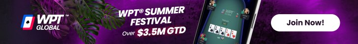 WPT Global summer festival 728x90