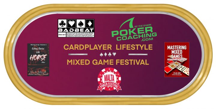 Mixed Game Festival table