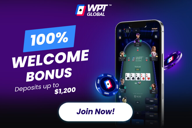 WPT Global welcome bonus