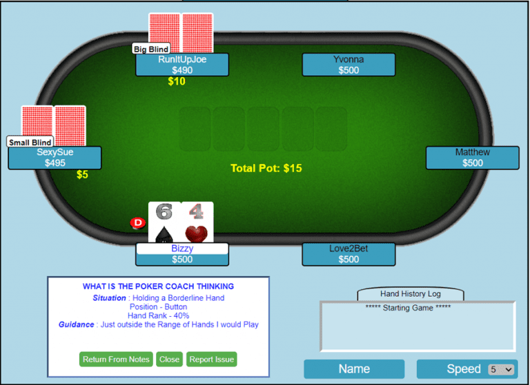 Poker Coach App