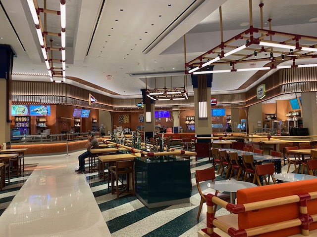 Food court Seminole Hard Rock Hollywood Florida