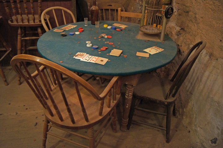 Old West poker