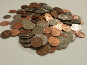 coins for poker chips