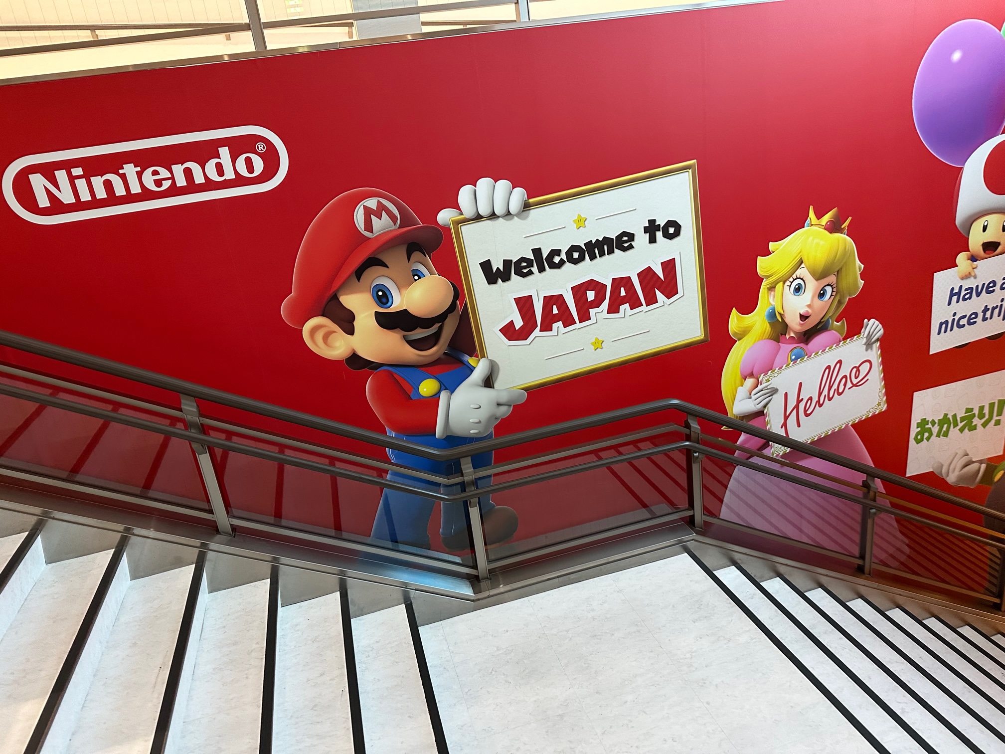 Mario at Airport
