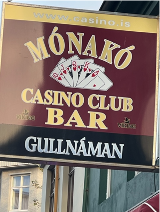 Monako Casino Club Bar Iceland