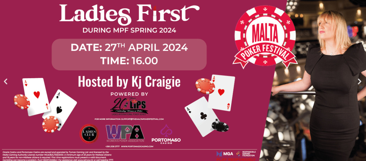 Malta Poker Festival Ladies First