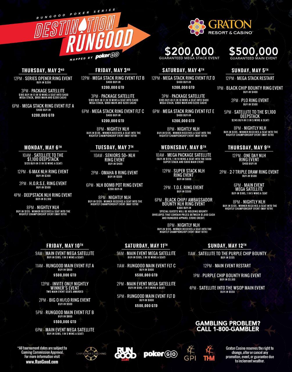 RunGood Poker Series Graton 2024