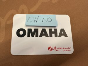 Oh No Omaha plaque