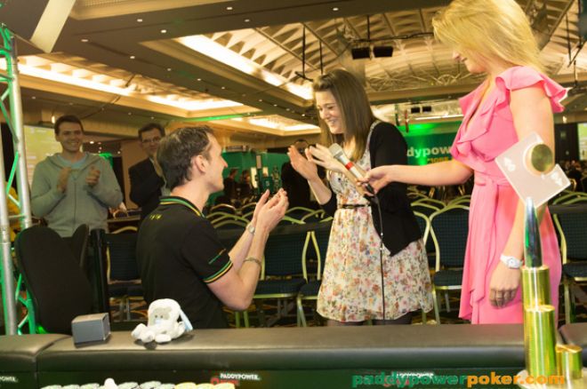 Ian Simpson proposing