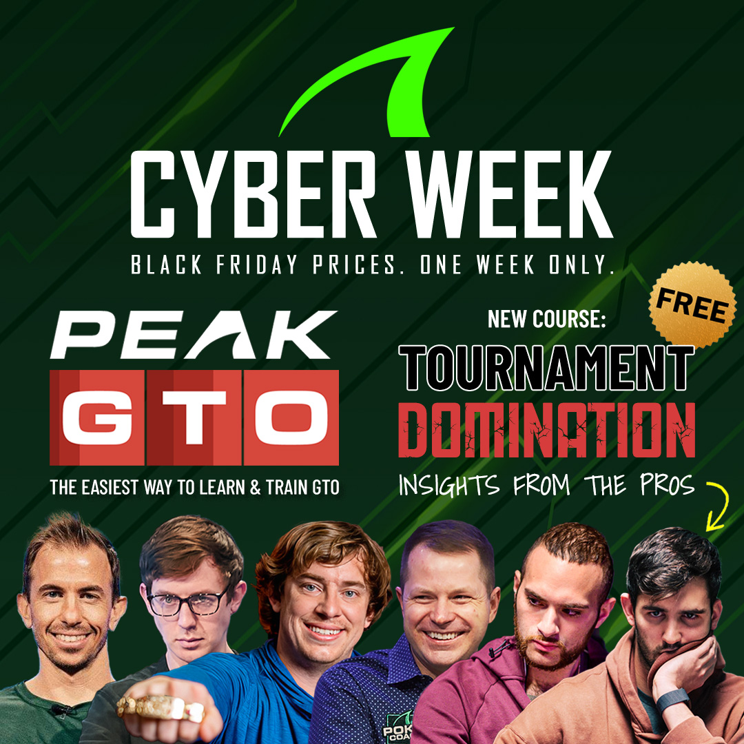 Pokercoaching Cyber Monday 2024