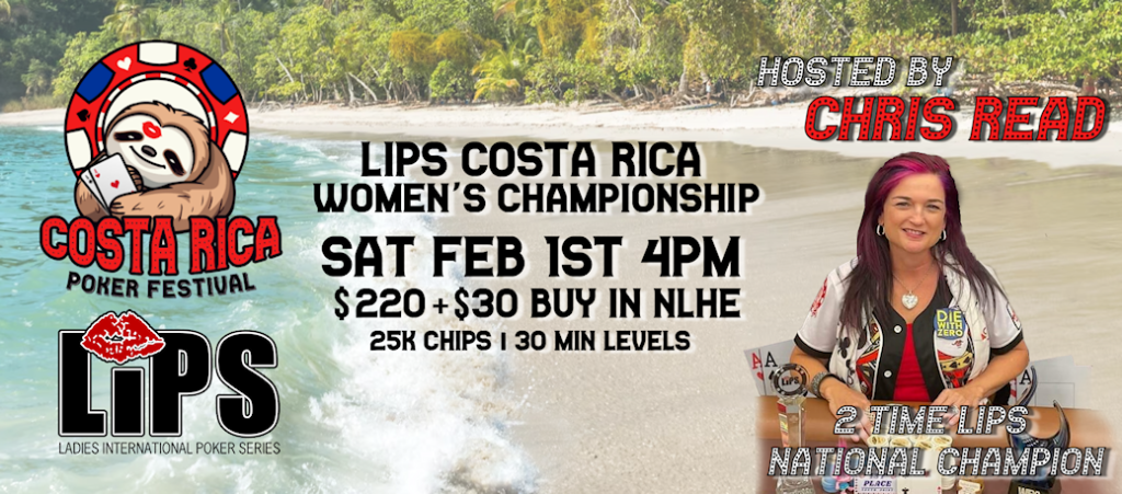 Costa Rica Poker Festival LIPS Chris Read