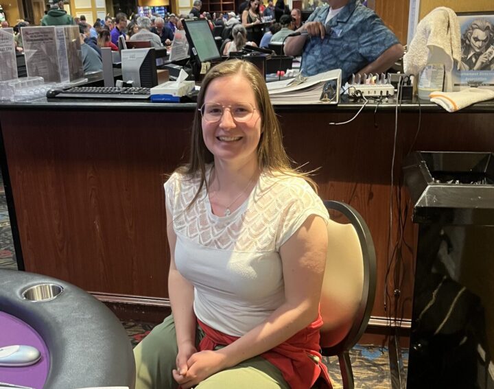 Sigrid Dencker WPA Player of the day WSOP Ladies Event 2025