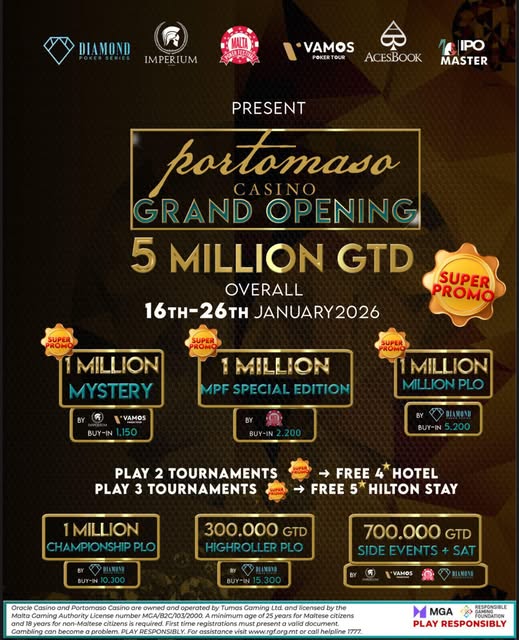 Portomaso Casino grand opening