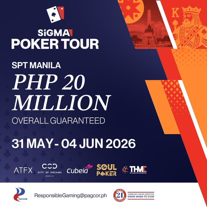 Sigma Poker Tour SPT Manila
