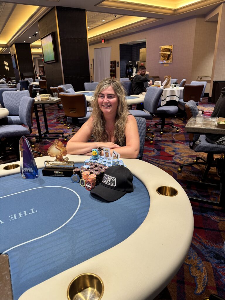 Amber Sullivan Women's poker Week Venetian 2026