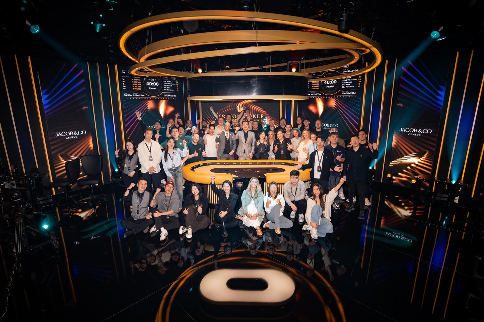 Triton Poker staff