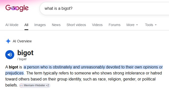 bigot